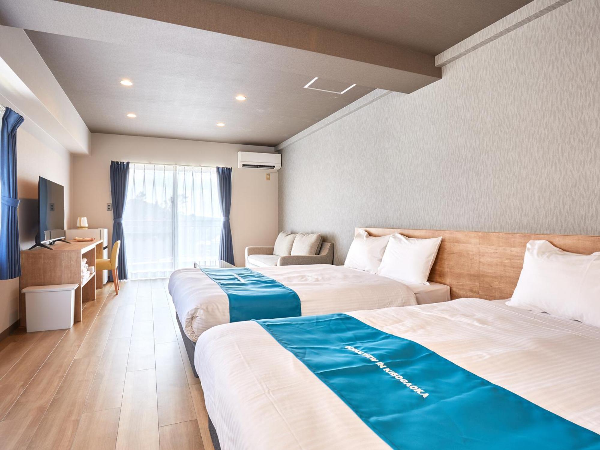 Hotel Ocean View In Kibogaoka Onna Esterno foto