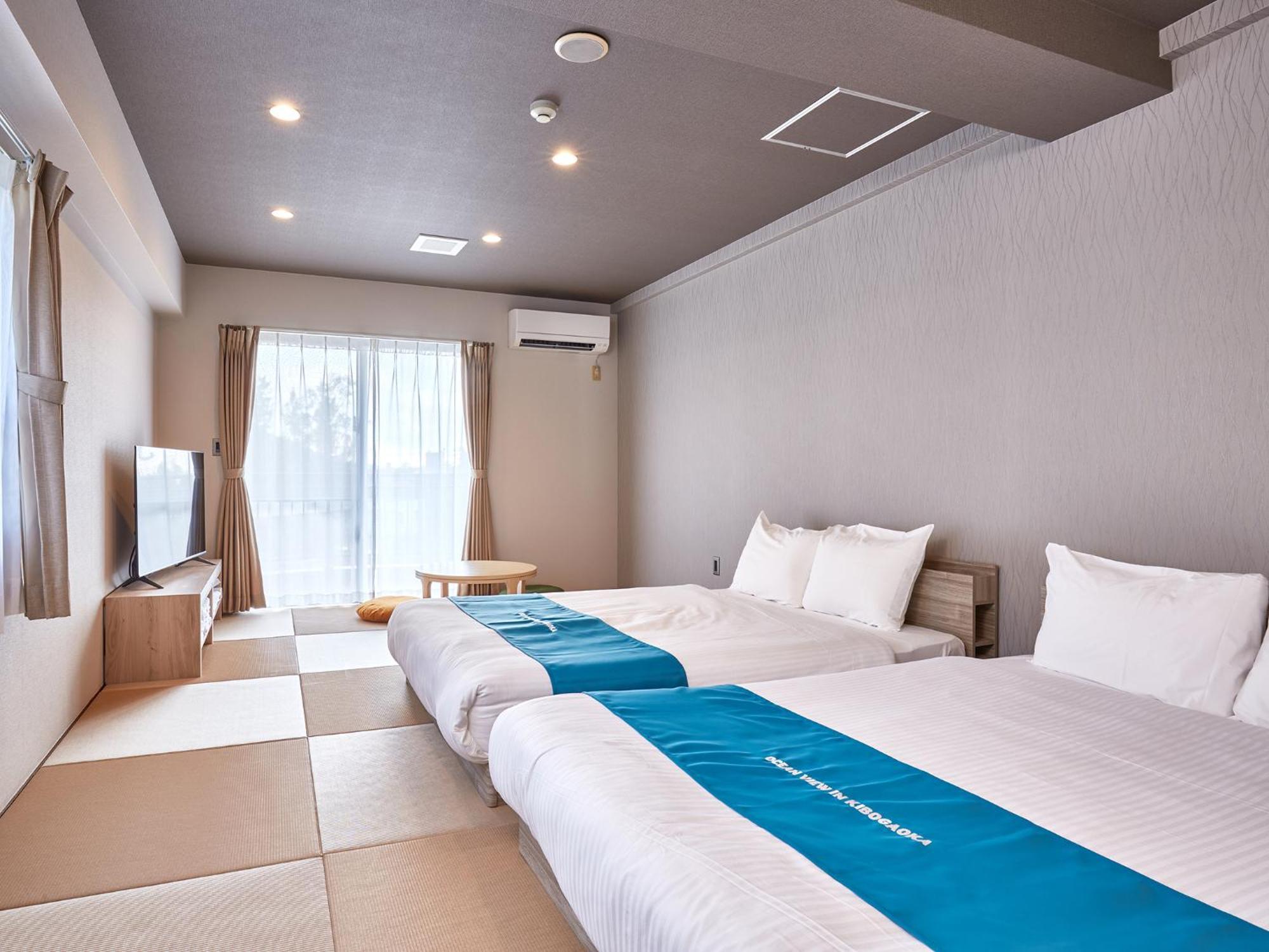 Hotel Ocean View In Kibogaoka Onna Esterno foto
